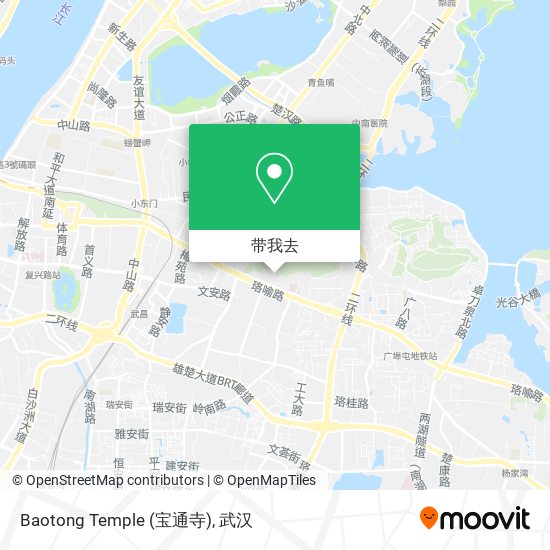 Baotong Temple (宝通寺)地图