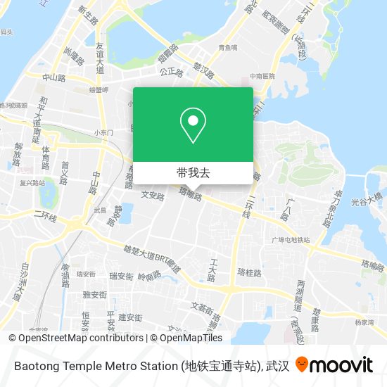 Baotong Temple Metro Station (地铁宝通寺站)地图