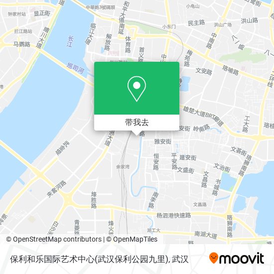 保利和乐国际艺术中心(武汉保利公园九里)地图