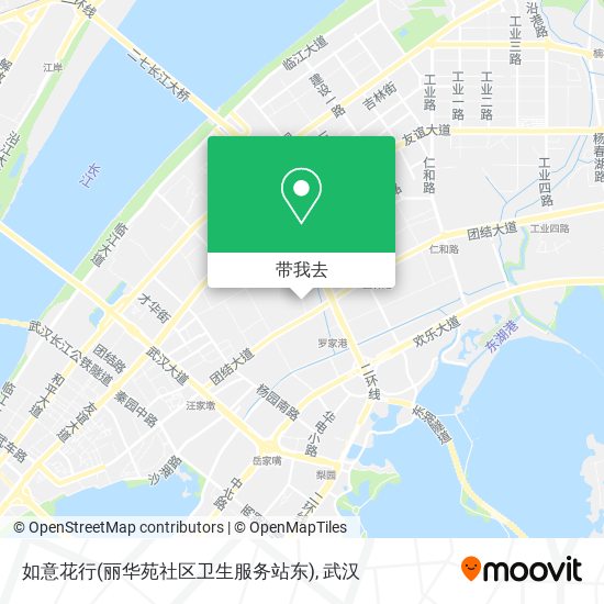 如意花行(丽华苑社区卫生服务站东)地图