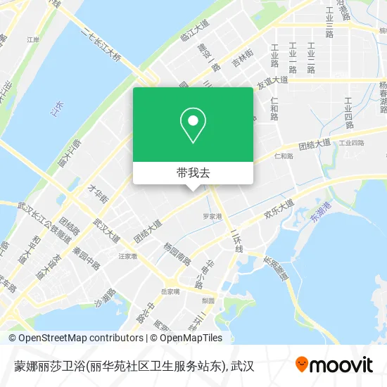 蒙娜丽莎卫浴(丽华苑社区卫生服务站东)地图