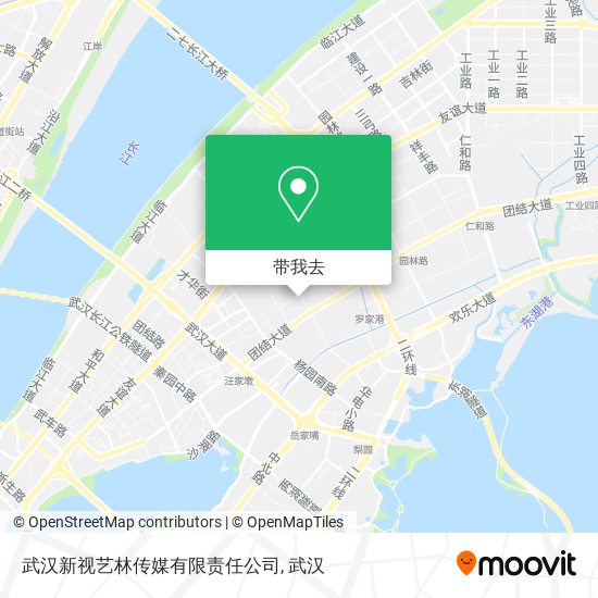 武汉新视艺林传媒有限责任公司地图