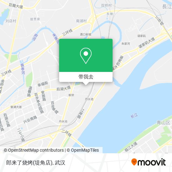 郎来了烧烤(堤角店)地图