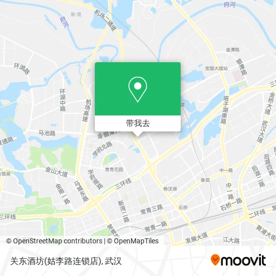 关东酒坊(姑李路连锁店)地图