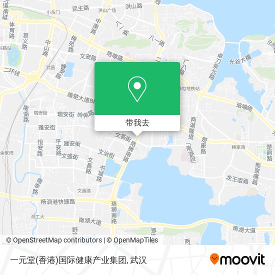 一元堂(香港)国际健康产业集团地图