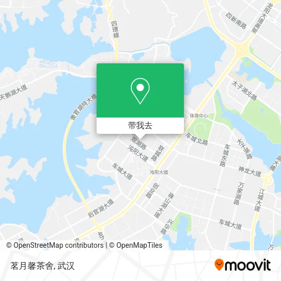 茗月馨茶舍地图