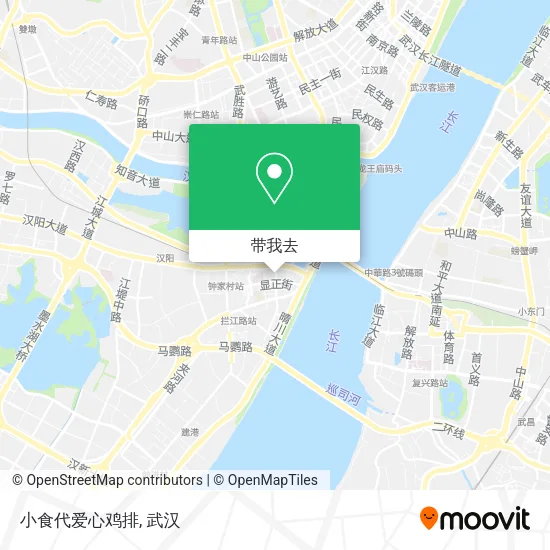 小食代爱心鸡排地图