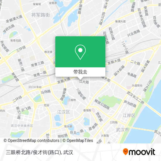 三眼桥北路/俊才街(路口)地图
