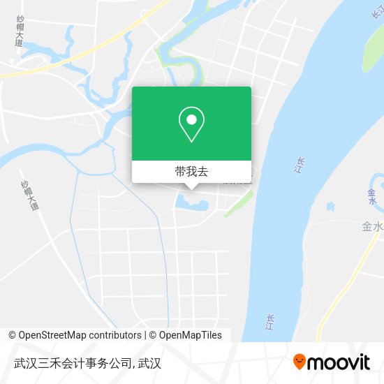 武汉三禾会计事务公司地图