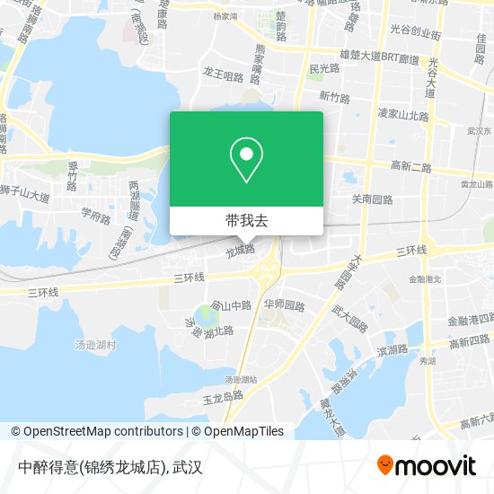 中醉得意(锦绣龙城店)地图