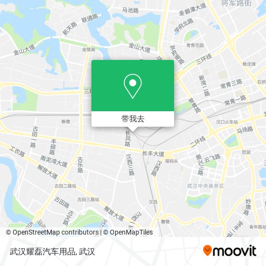 武汉耀磊汽车用品地图