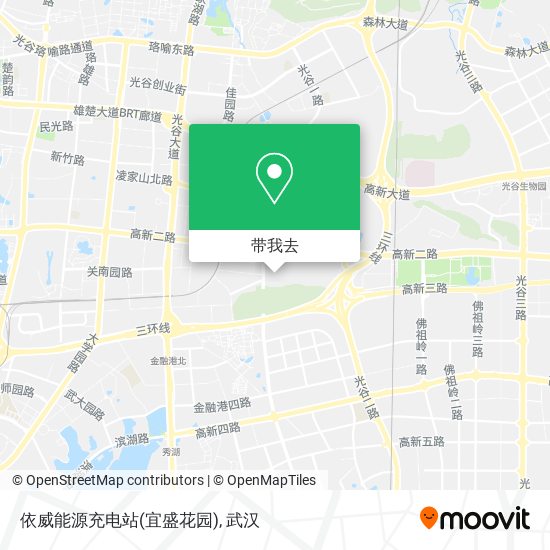 依威能源充电站(宜盛花园)地图