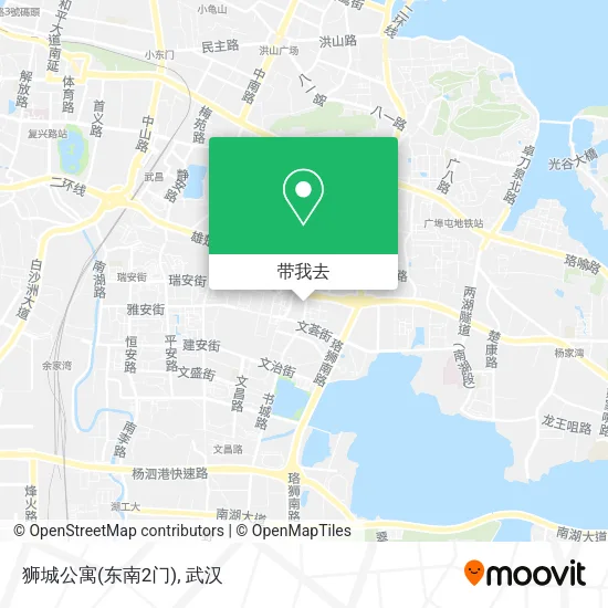 狮城公寓(东南2门)地图