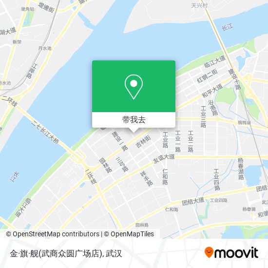 金·旗·舰(武商众圆广场店)地图