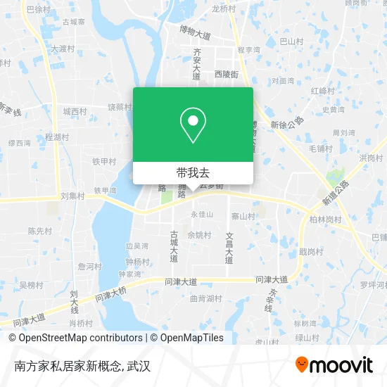 南方家私居家新概念地图
