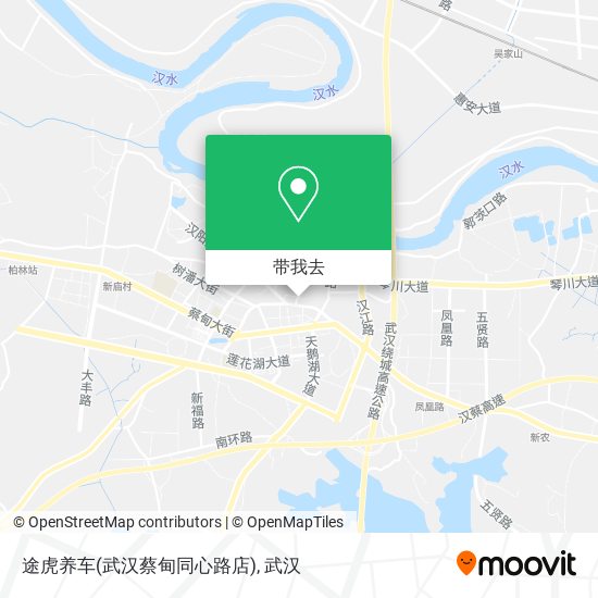 途虎养车(武汉蔡甸同心路店)地图