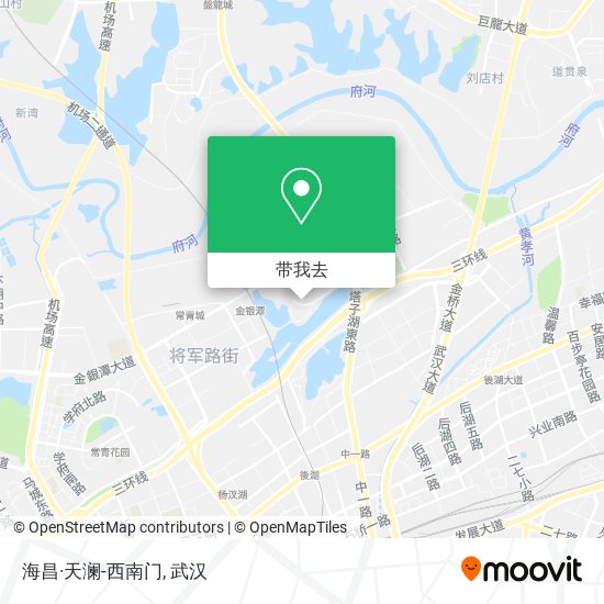 海昌·天澜-西南门地图