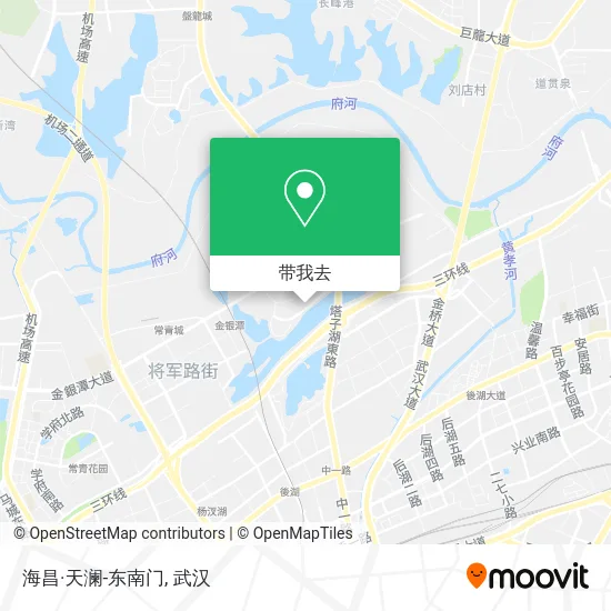 海昌·天澜-东南门地图