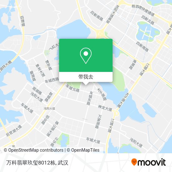万科翡翠玖玺8012栋地图