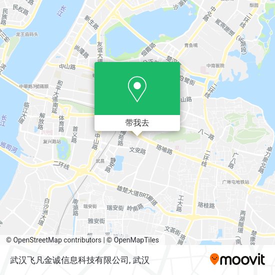 武汉飞凡金诚信息科技有限公司地图