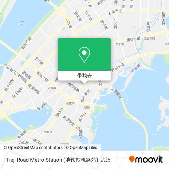 Tieji Road Metro Station (地铁铁机路站)地图