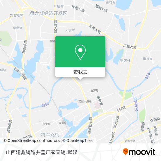 山西建鑫铸造井盖厂家直销地图
