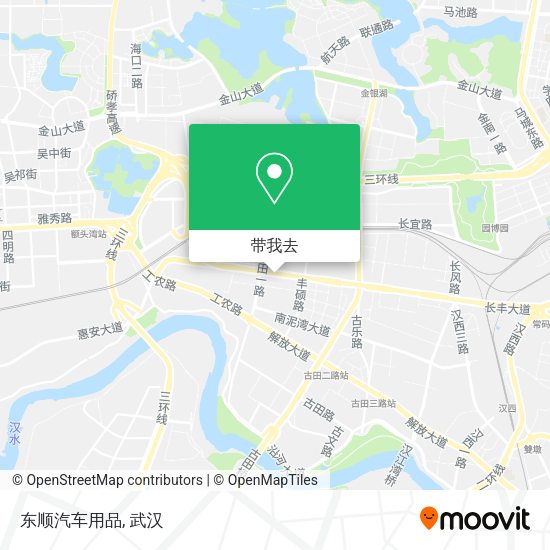 东顺汽车用品地图
