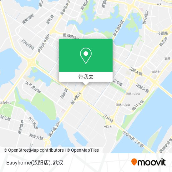 Easyhome(汉阳店)地图