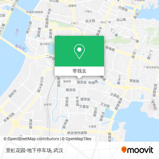 景虹花园-地下停车场地图
