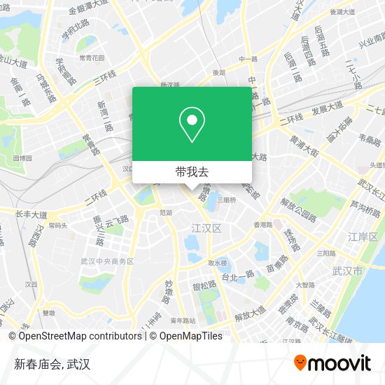 新春庙会地图