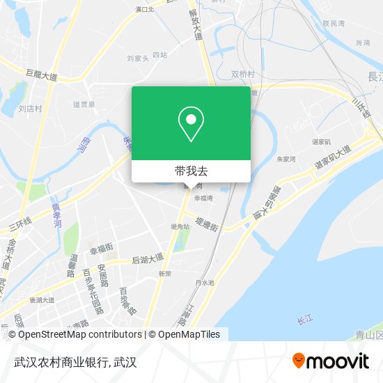 武汉农村商业银行地图