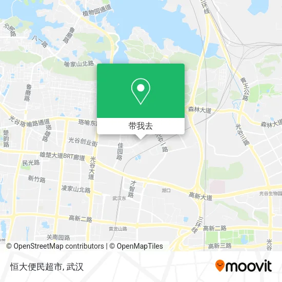 恒大便民超市地图