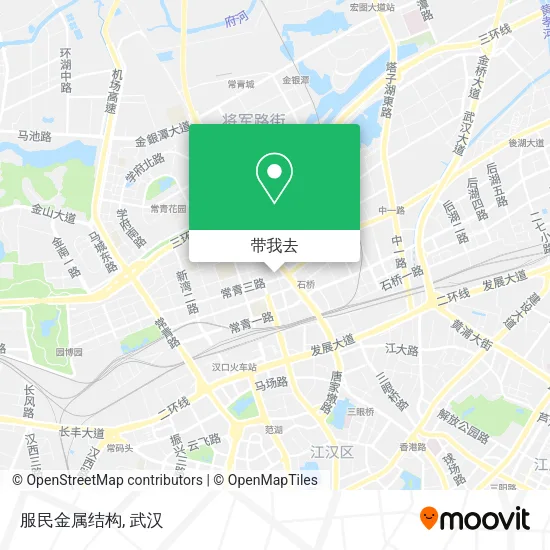 服民金属结构地图