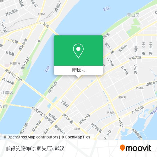 低得笑服饰(余家头店)地图