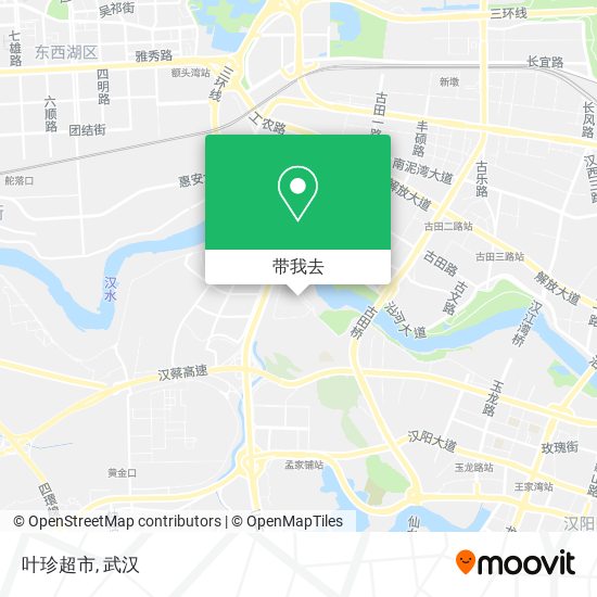 叶珍超市地图