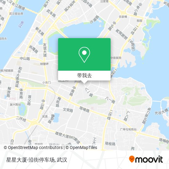 星星大厦-沿街停车场地图