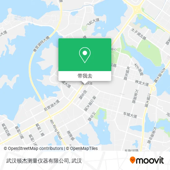 武汉顿杰测量仪器有限公司地图