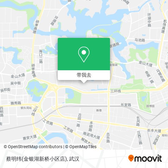 蔡明纬(金银湖新桥小区店)地图