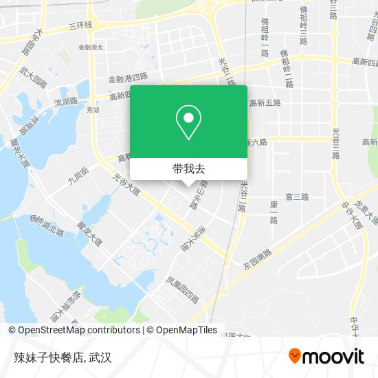 辣妹子快餐店地图