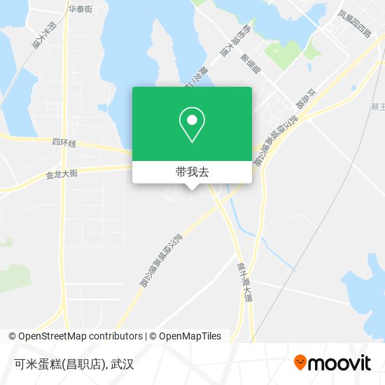 可米蛋糕(昌职店)地图