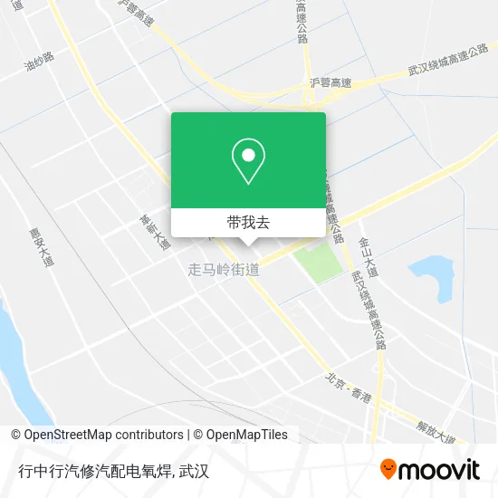 行中行汽修汽配电氧焊地图