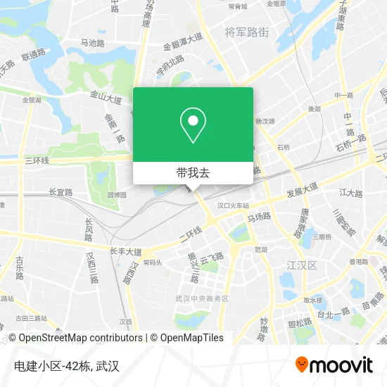 电建小区-42栋地图
