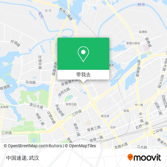 中国速递地图