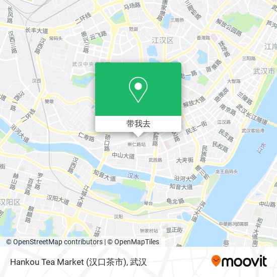 Hankou Tea Market (汉口茶市)地图