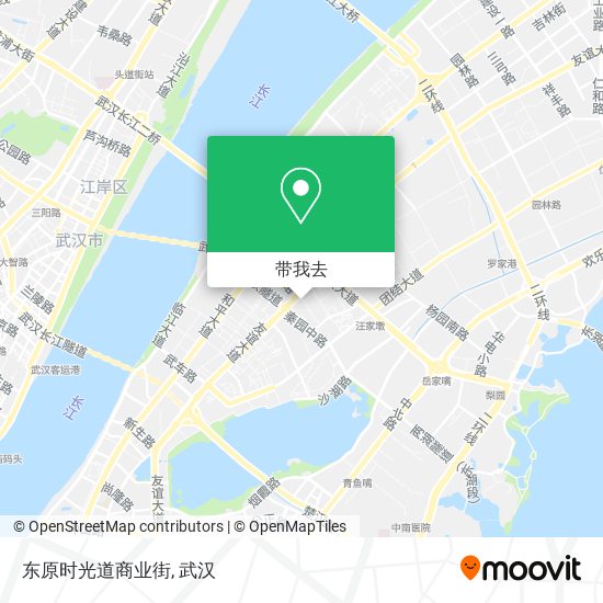 东原时光道商业街地图
