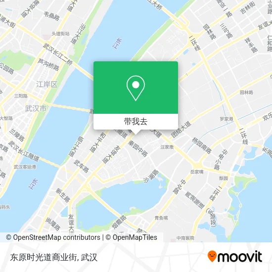 东原时光道商业街地图