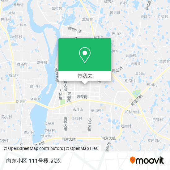 向东小区-111号楼地图