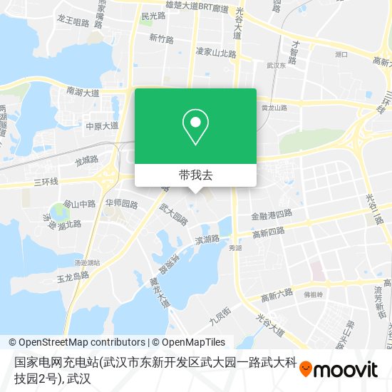 国家电网充电站(武汉市东新开发区武大园一路武大科技园2号)地图