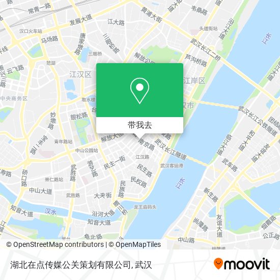 湖北在点传媒公关策划有限公司地图