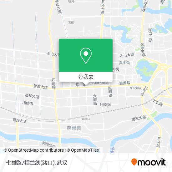 七雄路/福兰线(路口)地图